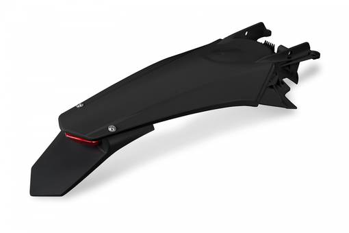 UFO Bakskärm Enduro LED GasGas EC/EC-F 2021-23 Svart 001 - Stänk- & kedjeskydd - D386302 - 1