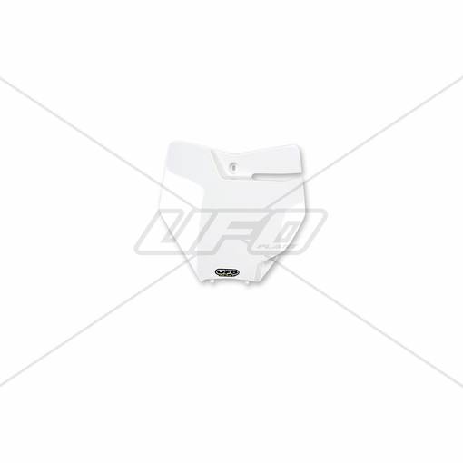 UFO Nummerplåt KTM125-450 SX/SXF 16-18 Vit 047 ej SX250 2016 - Nummerplåtar - D86502 - 1