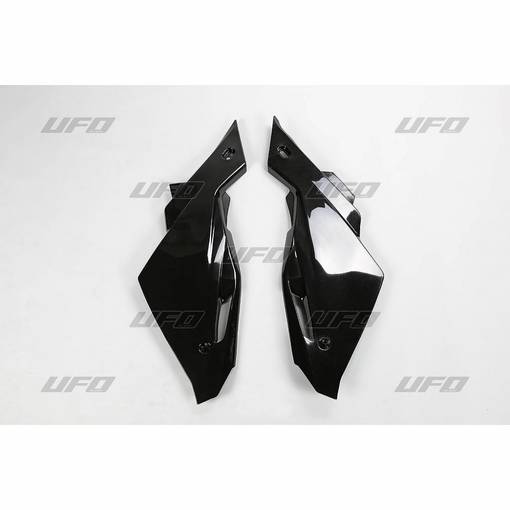 UFO Sidopanel CR/WR125 09-13 Svart 001 - Nummerplåtar - D151922 - 1