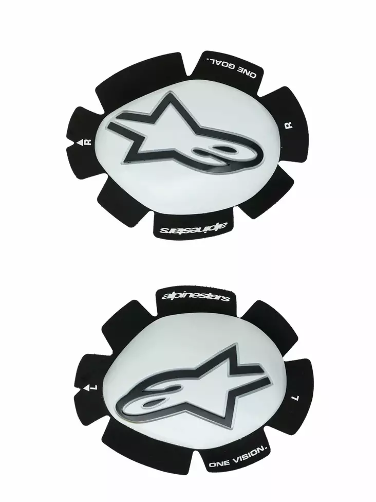 Alpinestars GP Plus Knäpuck Vit/Svart - Knäpuckar - D501402 - 1