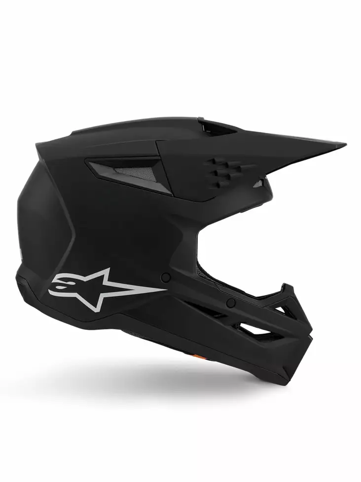 Alpinestars Hjälm S-M3 Flat Svart - Skoterhjälmar - D494032 - 1