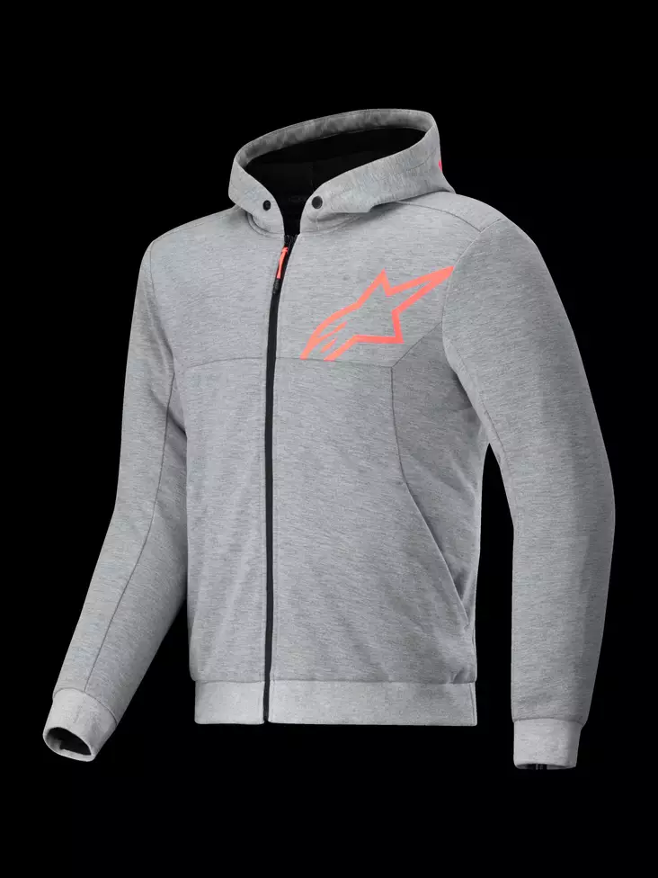 Alpinestars Hoodie Chrome v2 Grå/Blå - Jackor Onroad - D485772 - 1