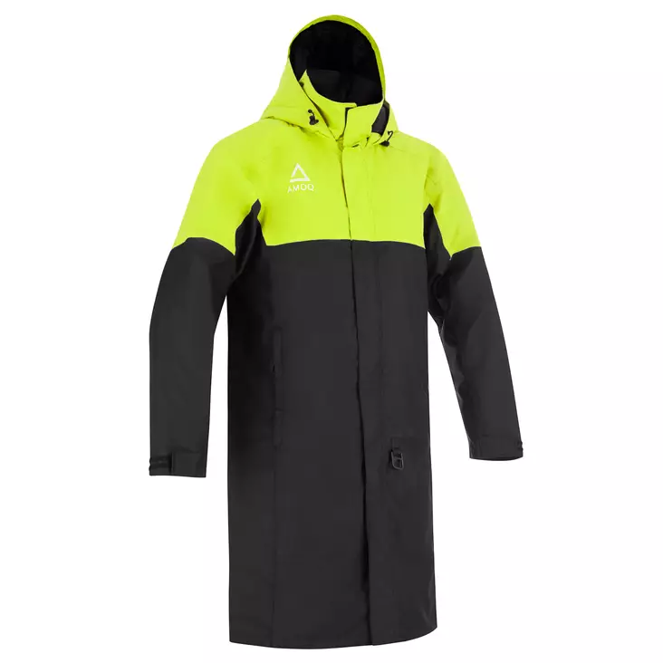 AMOQ Apex Racing Depårock Svart/Hivis - Skoterjackor - D478652 - 1