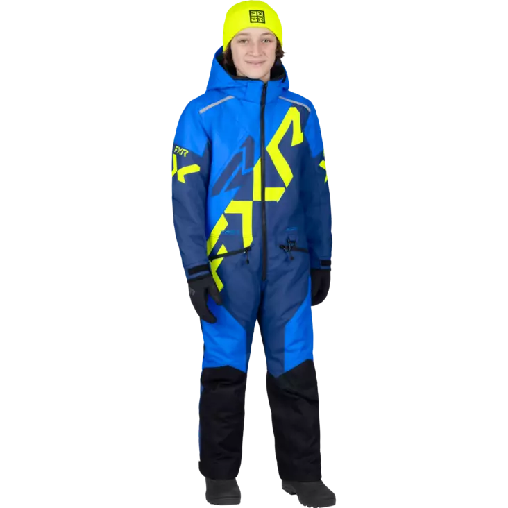 Cold Cross CX Monosuit Blue/Dark Blue/HiVis - Skoteroveraller - 91222 - 1