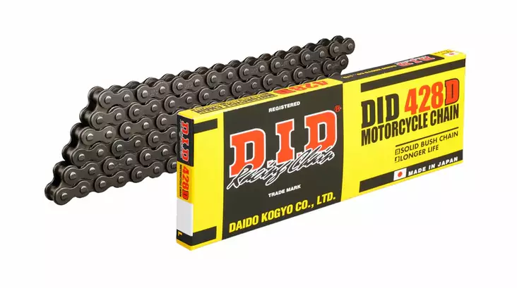 D.I.D 428D Chain+Connecting link (RJ) - Kedjor 428 - D508402 - 1