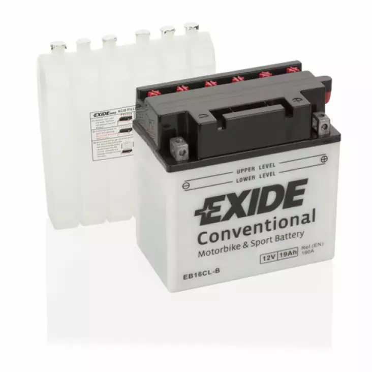 Exide batteri EB16CL-B - Batteri & Laddning - D528822 - 1