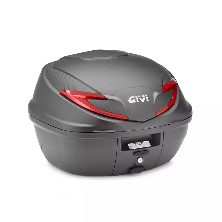 Givi B39 Monolock 39lt black red refl. - Hårda väskor - D521192 - 1