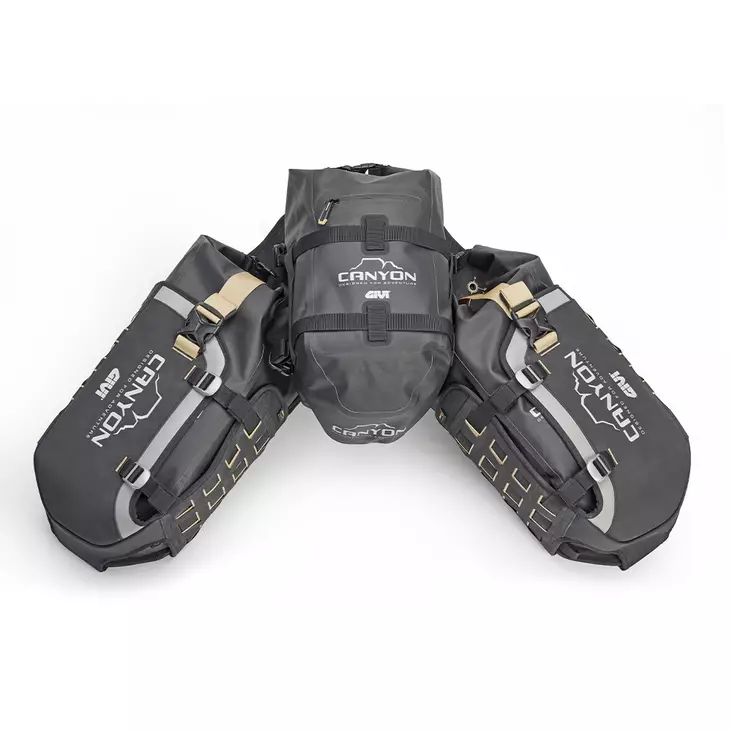 Givi /Saddle Modular Base Canyon Kit - Mjuka väskor - D505302 - 1