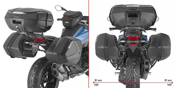 Givi Tubul. Pannier Holder Bmw R1300RS (2025) - Monteringssatser - D528222 - 1