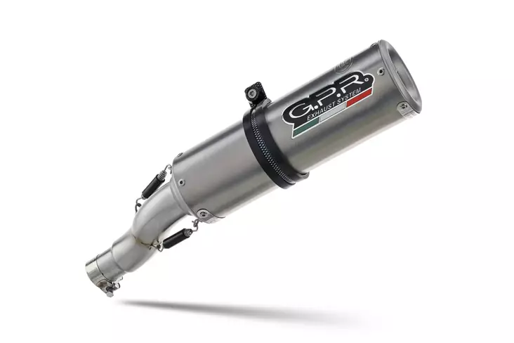 GPR Moto GuzziV85 TT 2021/2023 e5 M3 TITANIUM NATURAL SP - Ljuddämpare - D498752 - 1