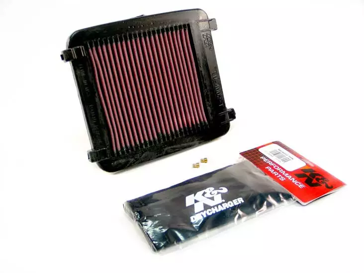 K&N Powerbox Suzuki Ltz400 03-08: Kawasaki Kfx400 03-06 - Luftfilter - D521212 - 1
