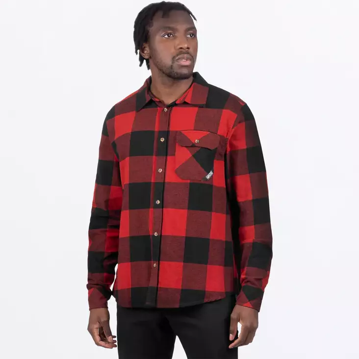 M Timber Flannel Shirt - Skjortor/pikétröjor - 91062 - 1