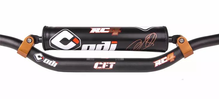 ODI "CFT" Podium 1-1/8" MX HANDLEBARS RC4 Signature Black - Styren - D490312 - 1