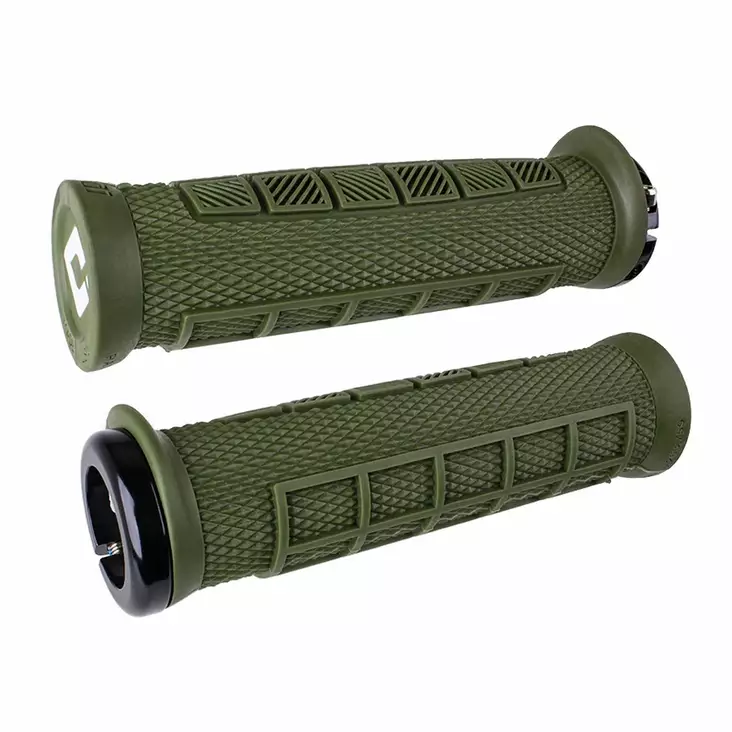 ODI Elite PRO V2.1 E-MTB Lock-On Grip 130mm Army Green/Black - Handtag - D490522 - 1