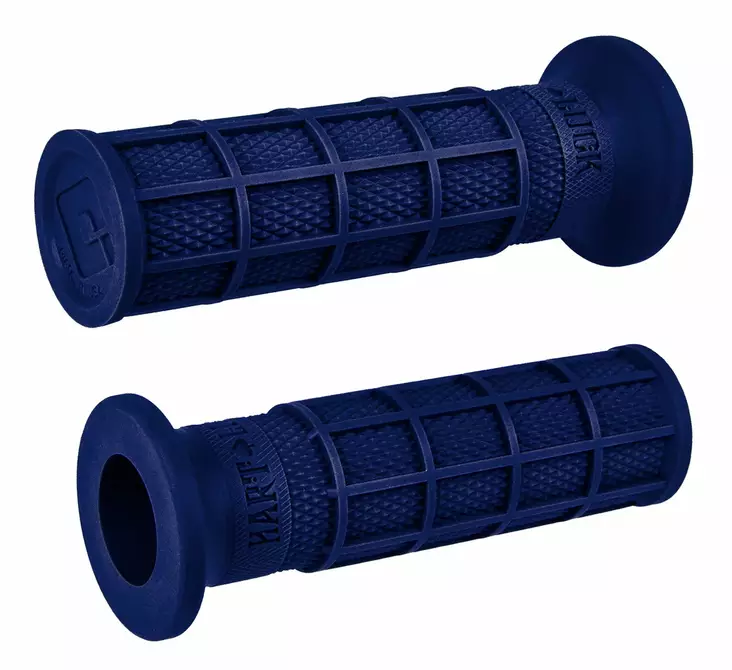 ODI Street V-Twin HART-LUCK Full-Waffle Grip Dark Blue - Handtag - D490472 - 1