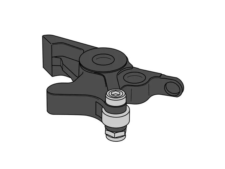 Puig Adaptor Brake Lever for Bmw R12 Ninte T 24' - Broms- & Kopplingshandtag - D483652 - 1