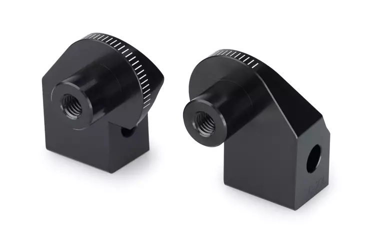 Puig Pair Footrest Fixation Right/Left Pilot Zontes 703 - Fotpinnar - D520452 - 1