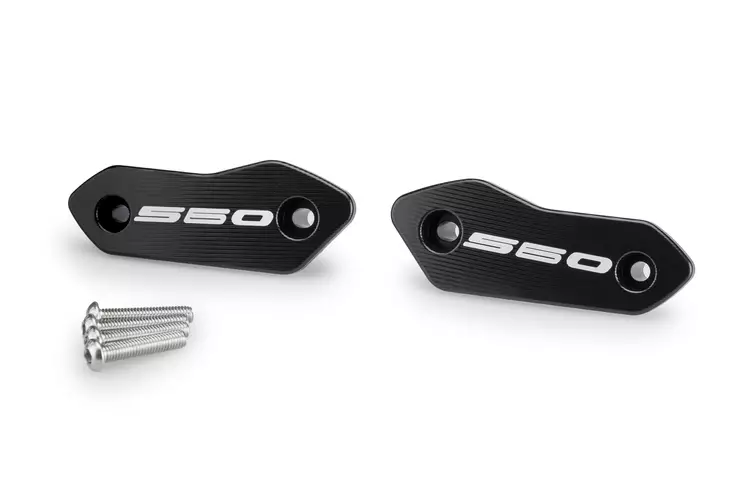 Puig Rearview Mirror Caps Yamaha T-Max 560 25' C/Black - Backspeglar - D510422 - 1