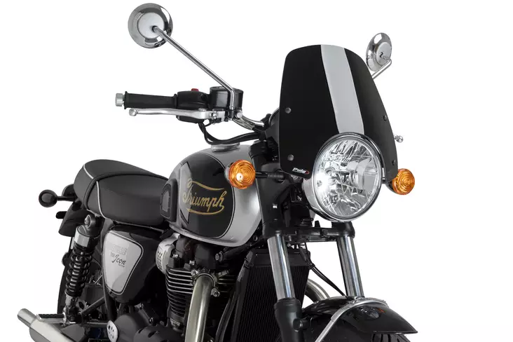 Puig Wind.New Generation Sport Triumph Boneville T100 - Vindskydd - D520352 - 1