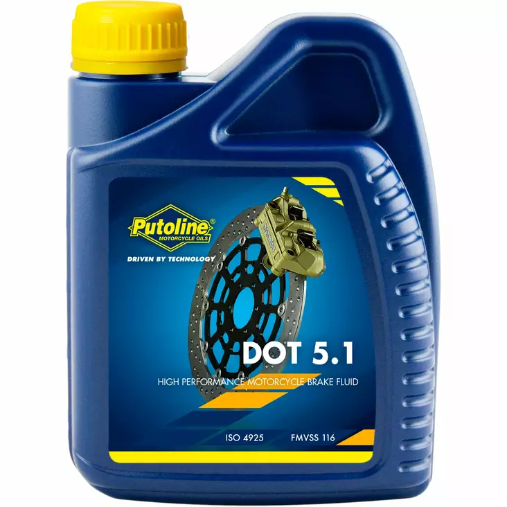 Putoline Brakefluid DOT 5.1- 500 ml (12) - Bromsvätska - D526852 - 1