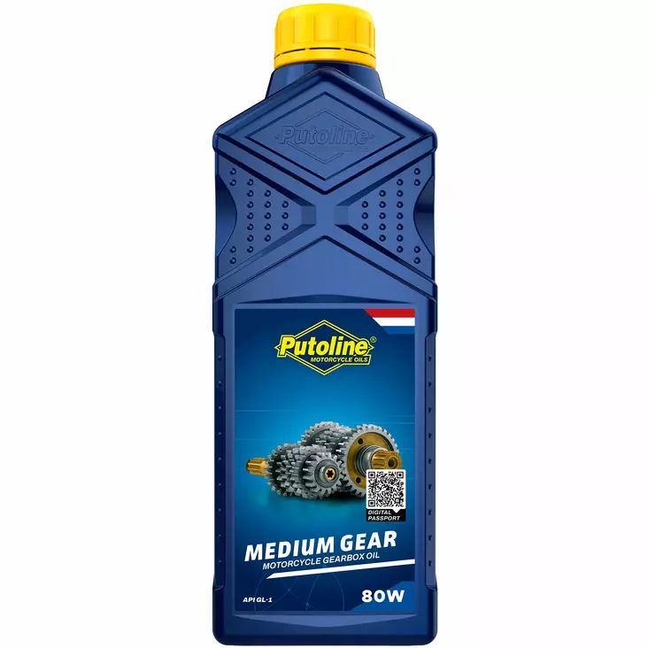 Putoline Medium Gear 80W- 1L (12) - Övriga oljor - D526752 - 1