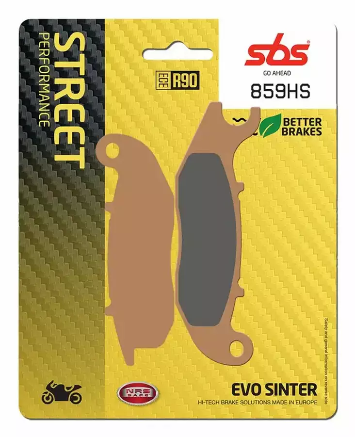 Sbs Bromsklossats Sintered - Bromsbelägg - D492402 - 1