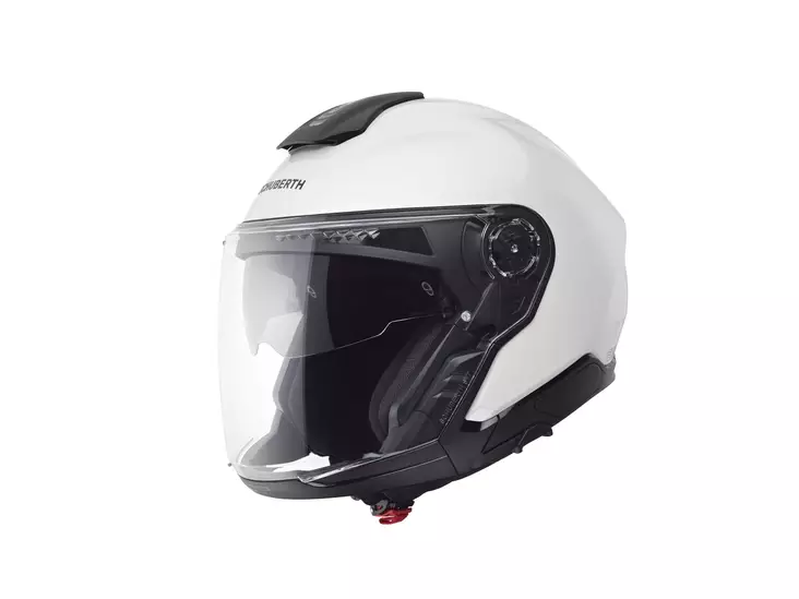 Schuberth Hjälm J2 glansig vit - Skoterhjälmar - D487632 - 1