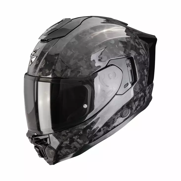 SCORPION Helmet EXO-1500 ONYX CARBON AIR SOLID Black - Skoterhjälmar - D515022 - 1