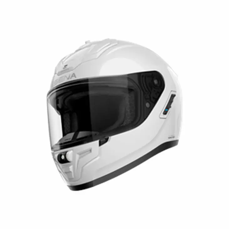 Sena Hjälm Phantom Anti Noise Cancelling Mesh Vit - Skoterhjälmar - D516762 - 1