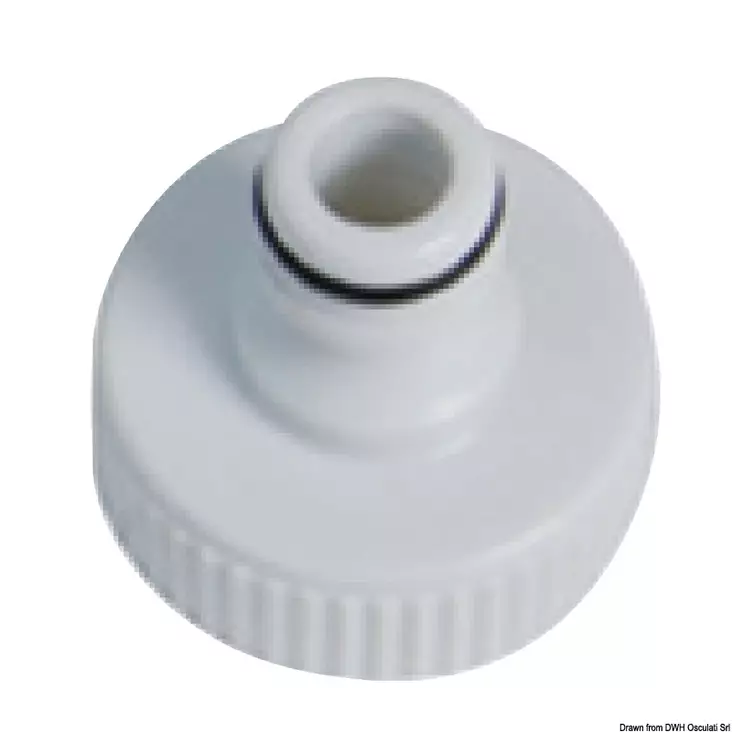 Threaded female hose adapter 1" - Vattenregöringstabletter - D80092 - 1