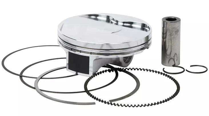 Vertex Piston kit HO CRF250R Big Bore Compr 13.0:1 2004-09 80.97mm - Kolvar - D458142 - 1
