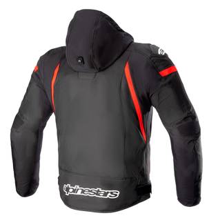 Alpinestars Textiljacka Zaca Vattentät Svart/Röd/Vit - Jackor Onroad - D423323 - 2