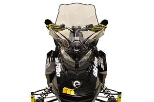 Powermadd Vindruta Ski-Doo Gen4 Hög 22" , Klar/Svart grafik - Vindrutor - D478613 - 2