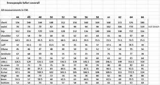 Snowpeople Safari overall röd/svart - Skoteroveraller - D89403 - 2