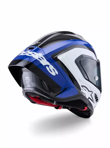 Alpinestars Hjälm Supertech S-R10 Arius Svart/Vit/Blå - Skoterhjälmar - D507983 - 2