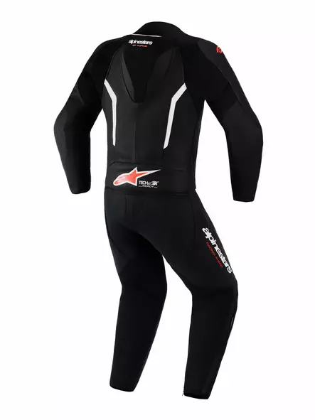 Alpinestars Skinnställ 2PCS GP Force V2 Svart/Vit/Fluo Röd - Skinnställ - D509463 - 2