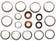 Orbitrade bricksats bränslesystem Volvo Penta MD5C - Motordelar Inombordare - D75383 - 1