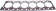 Orbitrade topplockspackning - Motordelar Inombordare - D75473 - 1