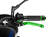 Puig Foldable Clutch Lever 3.0. C/Green Selector C/Gree - Broms- & Kopplingshandtag - D342043 - 1