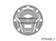 Puig Fuel Cap Cover Mod. Naked Kawasaki Ninja H2 C/Grey - Dekaler - D185173 - 2