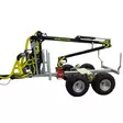 ATV Griplastarvagn 450-II med drivning vinsch och bom styrning - Vagnar (timmer, gårdsvagnar) - D371033 - 4