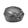 Givi B39 Monolock 39lt black silver refl. - Hårda väskor - D521193 - 1