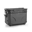 Givi Trekker Outback EVO Black alum. side-case right, 48 ltr, sold without lock - Hårda väskor - D484413 - 1