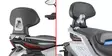 Givi Specific Backrest Zontes 368 G (2025) - Monteringssatser - D510743 - 1