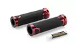 Puig Grips By Pair Puig Hi-Tech Revving 123Mm C/Red - Handtag - D520303 - 1