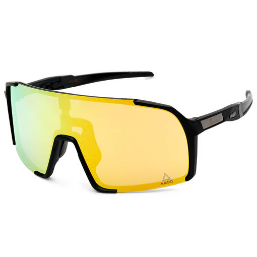 AMOQ Asteroid Solglasögon Svart - Guld Spegel - Solglasögon - D437623 - 1