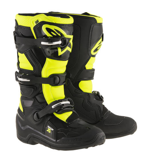 Alpinestars Stövel Tech 7s Junior Svart/Fluo - Stövlar Offroad - D96853 - 1