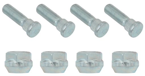 Bronco Bultar och Muttrar till Spacerplattor M10 x 1.25 x 42mm (4st) - Muttrar & navkapslar - D441723 - 1