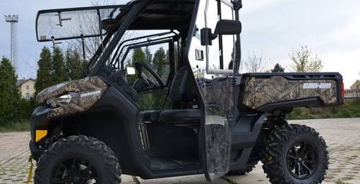 DFK Komplett värmehytt med torkare/spolning Can-Am Traxter XMR 2016-19 - Ram- & chassidelar - D418253 - 1