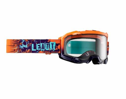Leatt Goggle Velocity 4.5 Orange Clear 83% - Goggles Onroad - D444493 - 1